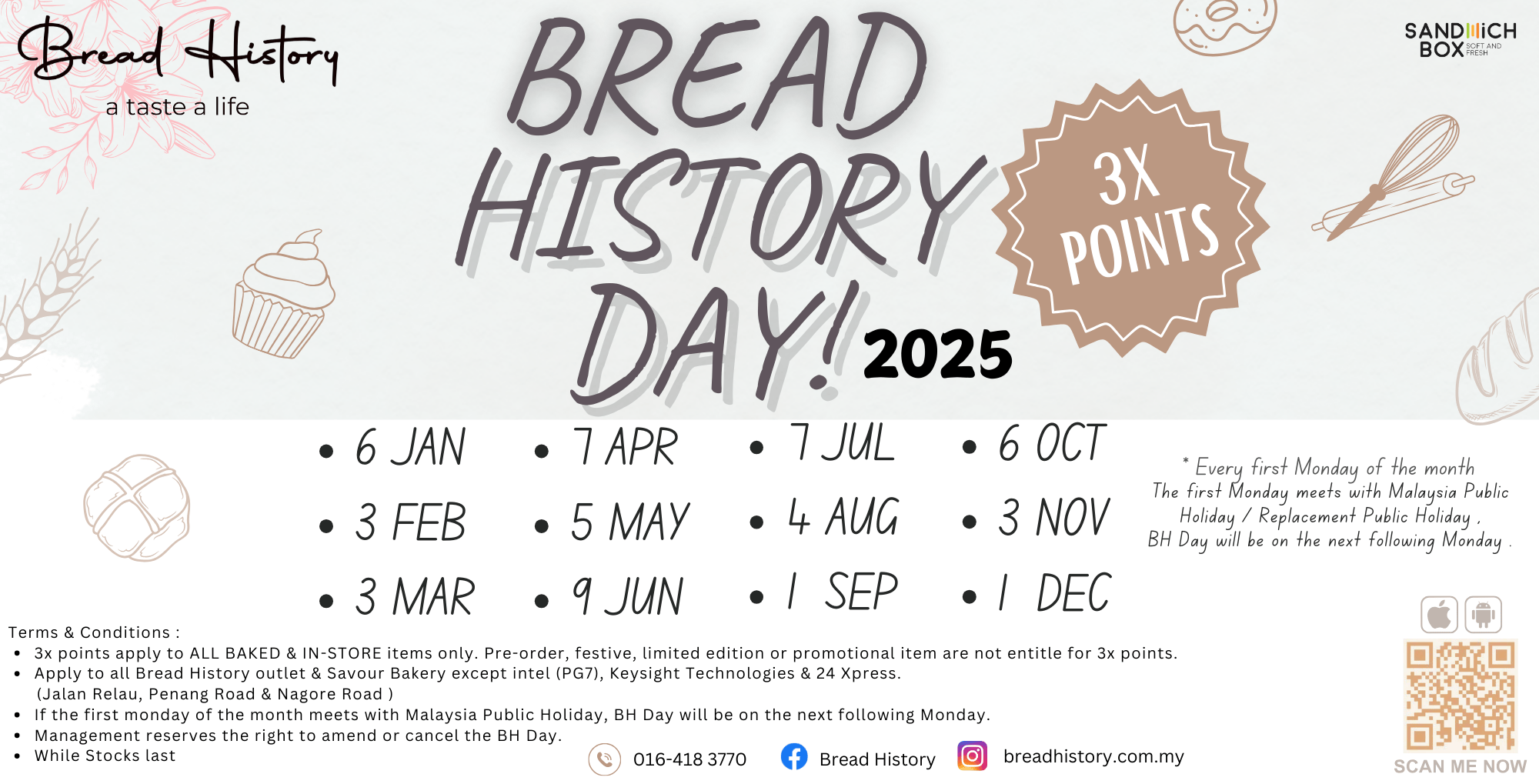 Bread History Day 2025