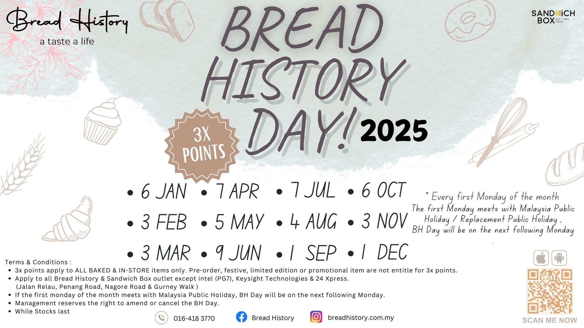 Bread History Day 2025