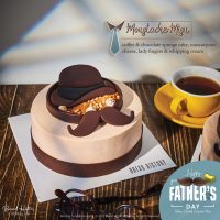 Moustache Misu - Father's Day Cake 2025