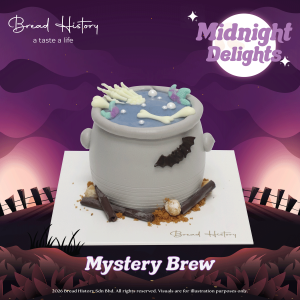 Bread History Halloween 2026 Cake
